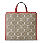 Children's printed GG tote bag in beige Supreme | GUCCI® US