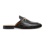 cuir noir GG