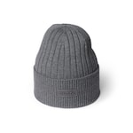 Rib knit wool hat in grey | GUCCI® US