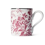 rouge cerise et blanc