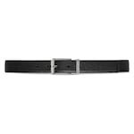 schwarzes Leder