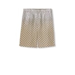 GG canvas shorts with crystals