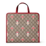 tessuto Supreme beige e marrone scuro