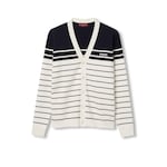 Cardigan aus Baumwolle mit Stickerei
