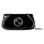 black patent leather
