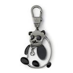 Porte-clés panda avec détail GG enlacés