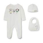 Baby printed three-piece gift set
