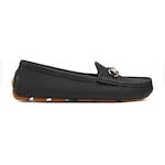 cuir grainé noir