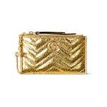 yellow gold leather