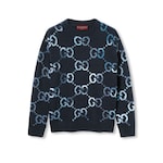 ombré azul marino y azul
