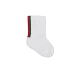 Chaussettes pour bébé en mélange de coton avec bande Web