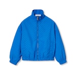 Children's printed nylon zip jacket