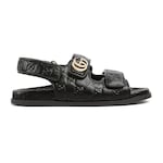 black GG leather