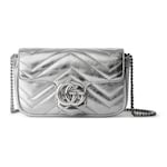 silver leather