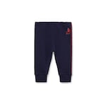 Baby embroidered cotton jersey trousers