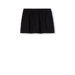Wool bouclé mini skirt