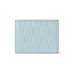 light blue leather
