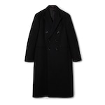 Cappotto in lana batavia con dettaglio Web