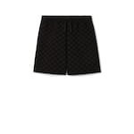 Short de basketball en jersey à imprimé