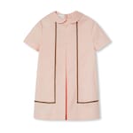 Children's cotton dress with embroidery