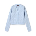 light blue and white