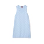 light blue and white