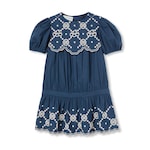 Robe pour enfant en coton brodé