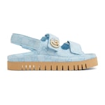 light blue GG canvas