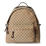 beige and dark brown canvas