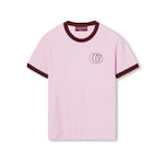 T-shirt en jersey de coton brodé