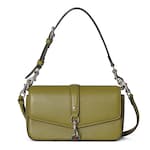 green leather