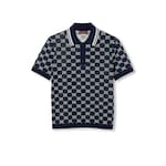 Poloshirt aus GG Baumwolljacquard-Strick