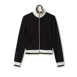 Cotton fleece zip jacket