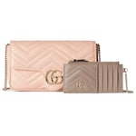 light pink leather