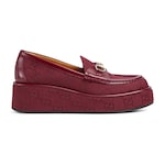 Rosso Ancora red leather
