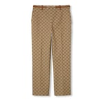 camel and dark brown