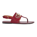 Rosso Ancora suede