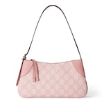 light pink coated fabric