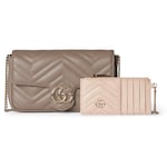 taupe leather