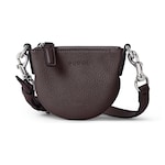 dark brown leather