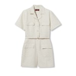 GG cotton gabardine jumpsuit