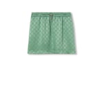 Mini-jupe en satin GG