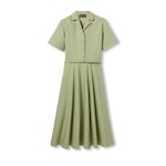 Mid-length GG cotton gabardine dress