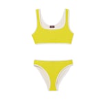 Bikini de punto de esponja con GG
