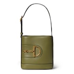 green leather