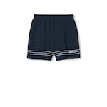 Shorts in tessuto con intarsio