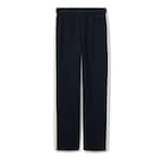 Cotton jersey pants with embroidery