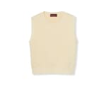 Fine GG cotton sleeveless top