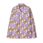 Printed cotton poplin shirt