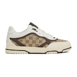 beige- und ebenholzfarbener GG Canvas